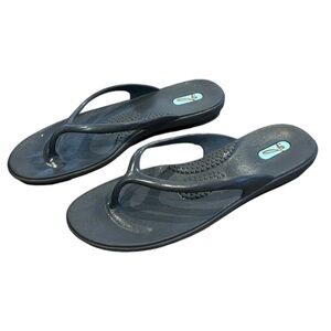 Oka B. Chloe Flip Flops gray ML 8